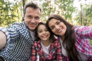 Familia recién llegada a Estados